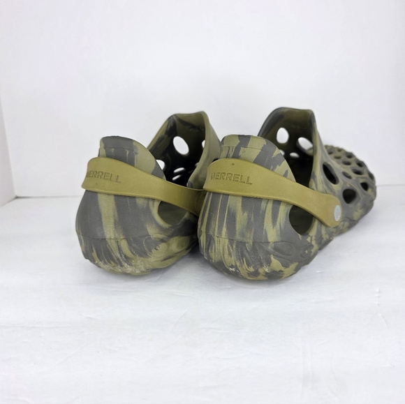 Merrell Hydro Moc Olive Drab Water Shoe Camo Green Croc Sandal Men’s Size 12 main image 6